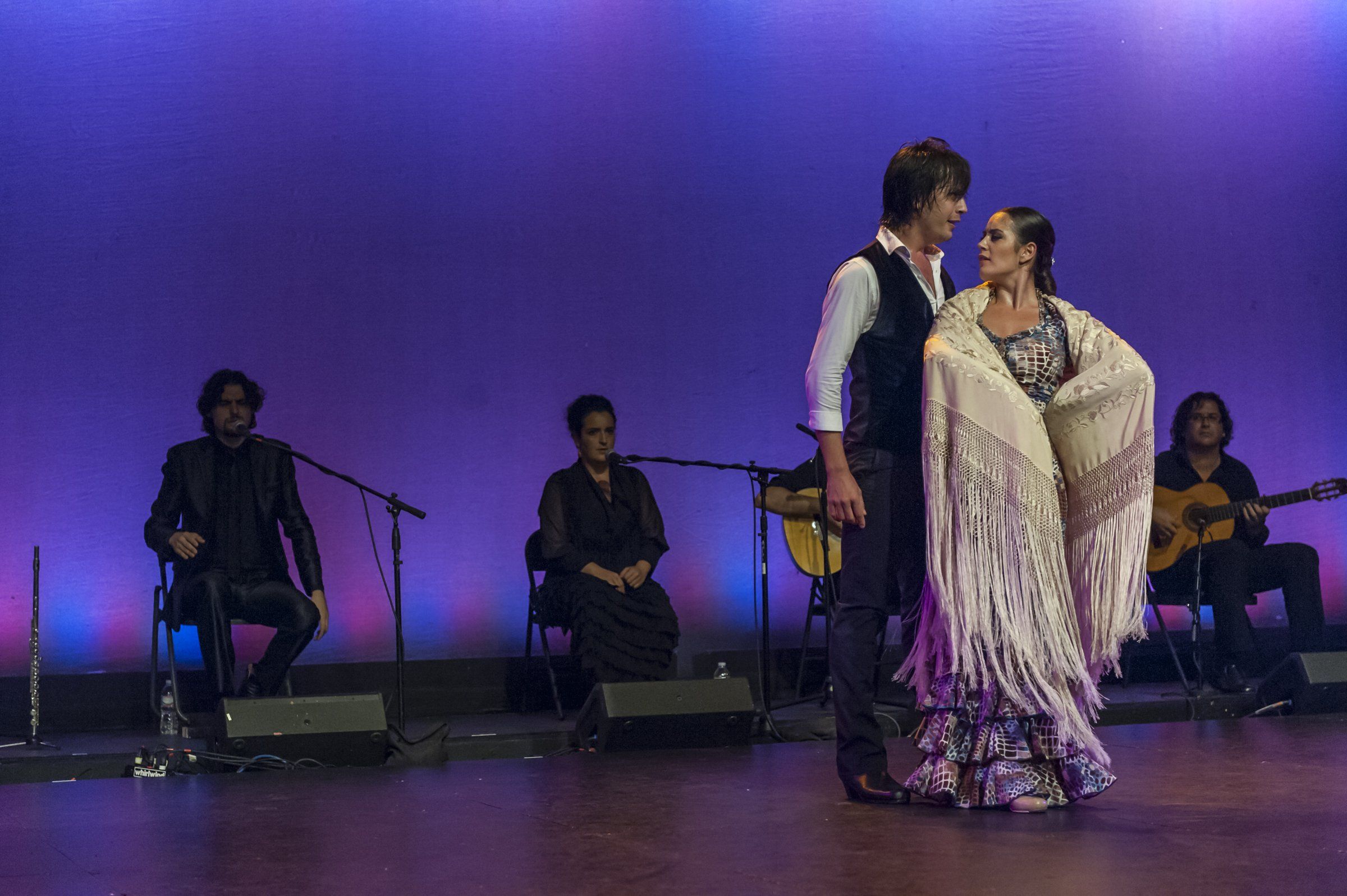 Stunning! Sensual! Sizzling!
Ninth Annual Flamenco Festival at GALA With artists from Spain and the United States Nov 8 – 17, 2013
Washington, D.C. – GALA’s acclaimed flamenco festival is here for its ninth year with Honorary Producers Lynne and Joseph Horning. Fuego Flamenco IX is an exploration of traditional flamenco, its breadth and diversity through contemporary expressions, and its impact in the United States. This year’s attractions include the world premiere of One Plus One created by Edwin Aparicio and Aleksey Kulikov for D.C.’s Flamenco Aparicio Dance Company, and the United States premiere of Templanza, choreographed and performed by the sensual duo José Jurado with dancer Isabel Rodríguez of the Fundación Conservatorio Flamenco Casa Patas of Madrid. In addition, the festival will include Flamenco en Familia, free interactive demonstrations of various aspects of flamenco for children and families. New this year is a special screening of the documentary Sobre las Olas – A History of Flamenco in the U.S. The expanded festival is made possible with generous support from Lynne and Joseph Horning, the Horning Family Fund of the Community Foundation for the National Capital Region, the Embassy of Spain in Washington, D.C., Spain Arts & Culture, and Spain-USA Foundation.
FLAMENCO APARICIO DANCE COMPANY
Fuego Flamenco IX opens with the world premiere of One Plus One, choreographed and directed by Edwin Aparicio and Aleksey Kulikov. This new work features dancers Edwin Aparicio, Norberto Chamizo from Madrid, Spain, Genevieve Guinn from Austin, Texas, and Anna Menéndez from Baltimore, Maryland, and singer Amparo Heredia “La Repompilla” from Malaga, Spain. Performances are on Friday, November 8 and Saturday, November 9 at 8 pm and Sunday, November 10 at 2 pm.
The personal lives of Aparicio and Kulikov serve an inspiration for One Plus One. After living together for over a decade, they were legally married in July of this year. Understanding a
